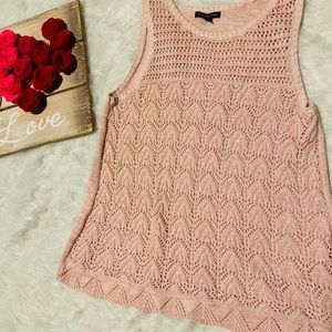 American eagle crochet top